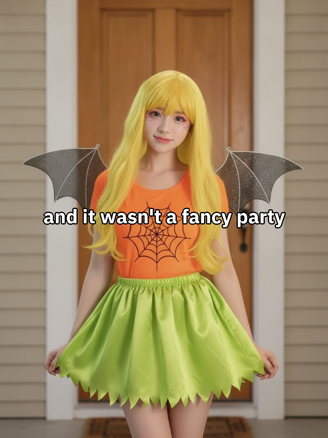 and it wasn't a fancy party